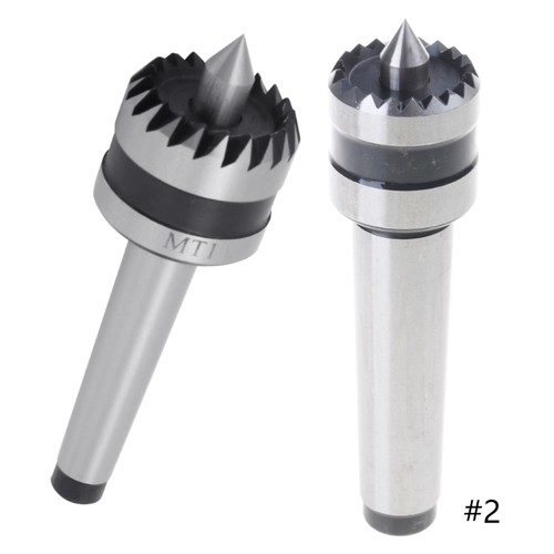 Tailstock center mt1 - center, live