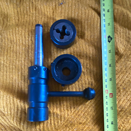 Lathe tailstock die holder - , mt2