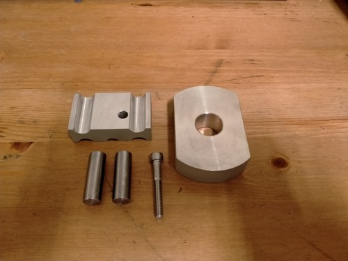 Headstock tailstock raising - headstock, +