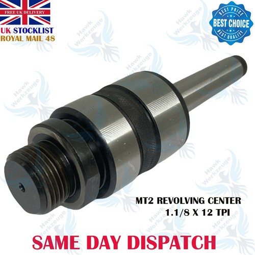 Revolving live center - center, mt2