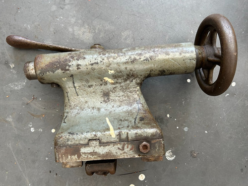 Lathe tailstock rotary - lathe, mt