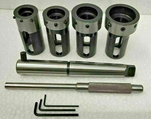Lathe tailstock die holder set - die,